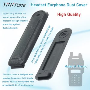 Walkie Talkie Headset Dust Cover Side Cap for BAOFENG A58 UV-XR BF-9700 UV82 UV-<strong>5S</strong> UV9R Plus Radio Earphone Accessory - Product Image 4