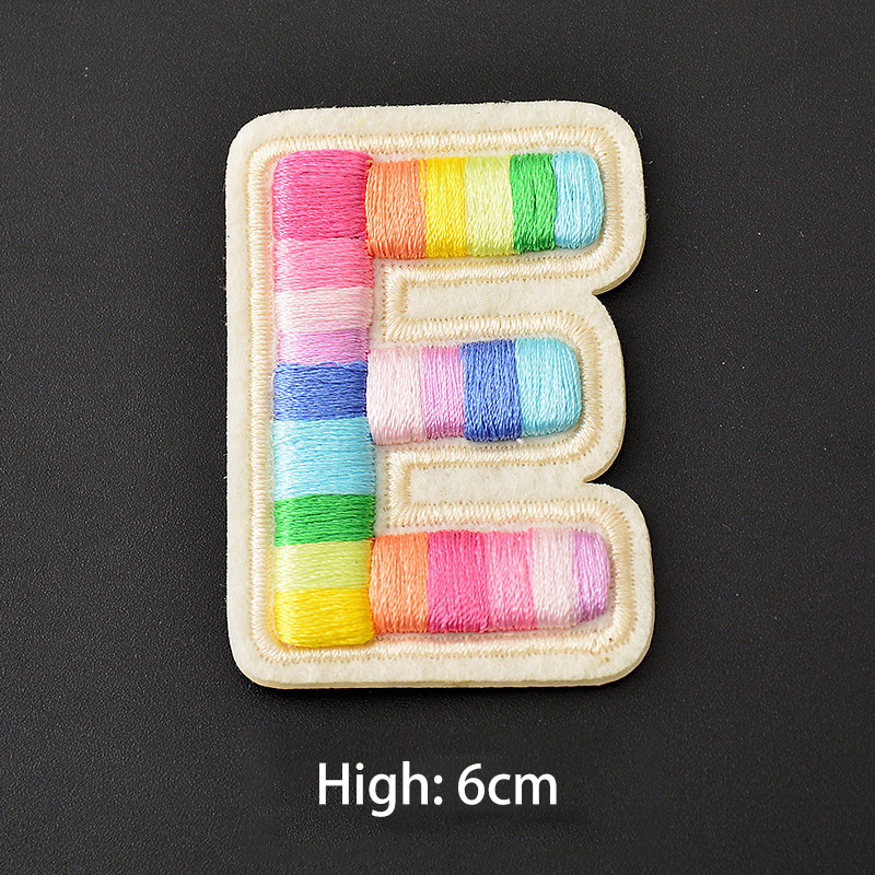 colorful E