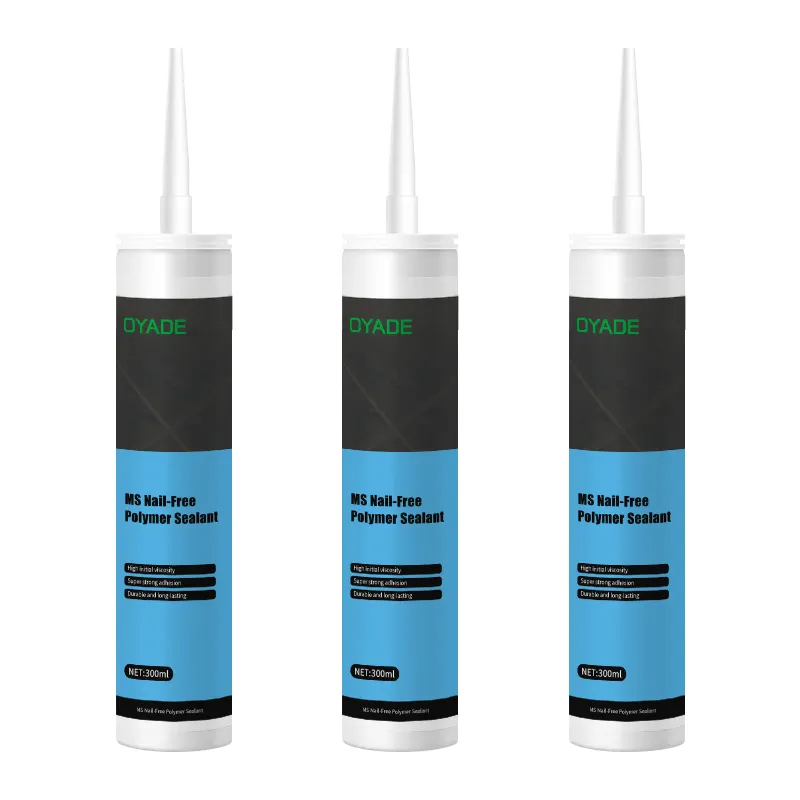 Fournir les meilleures propriétés du polyuréthane et du silicone de MS No-Nail Adhesive