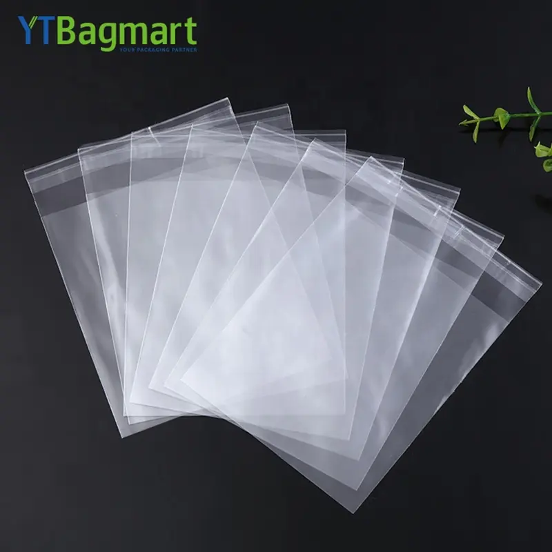 YTBagmart sigillante adesivo rettangolare addensato Candy imballaggio alimentare borse in Cellophane Bopp Opp plastica trasparente poli sacchetto