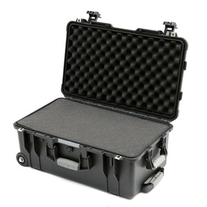 D5524 Ip67硬质工具防水箱带轮子的手推车滚动箱，用于贵重设备旅行注射滑车箱 - Product Image 5