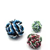 Pet Rope Dogs Ball cottons Chews Toy Play Chuckit Puppy Braided Bone Knot