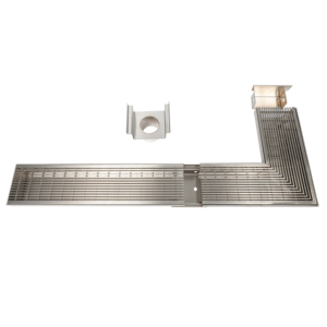 厂家直销游泳池溢流通道格栅新潮流重型不锈钢地板格栅 - Product Image 3