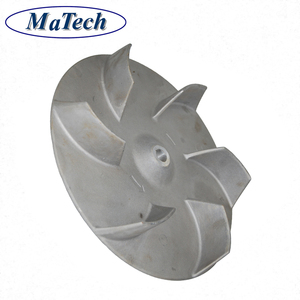 Прецизионная алюминиевая литая крыльчатка A356 T6 динамическая балансировка для центробежного вентилятора - Product Image 5