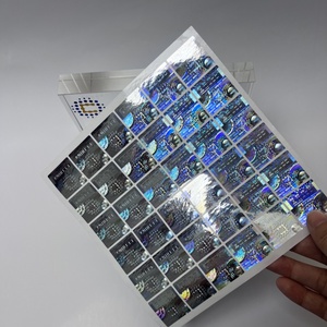 QRコードとホログラフィックデザインのカスタマイズされたラベル - Product Image 3
