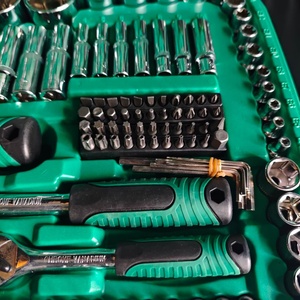 Ev araç kiti taşınabilir komple temel onarım evrensel el araç kiti ile lokma anahtar takım ve tornavida - Product Image 3