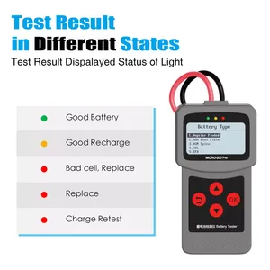 Neues Upgrade 3-220ah Micro - 200 Pro Diagnose mit LED für 12V 24V Batterie test