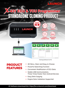 <strong>2025</strong> Launch X-431 ECU &amp; TCU Programmer Standalone Cloning Device 2D Menu for ECU Data Reading/Writing ECU <strong>Programming</strong> Tool
