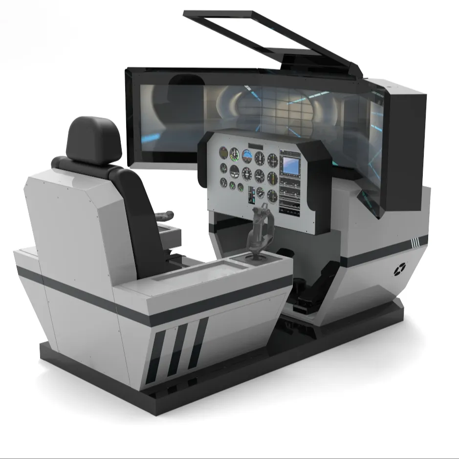 9D VR uçuş simülatörü V2 bilim deneyimi ekipmanları VR makine eğitim ekipmanları