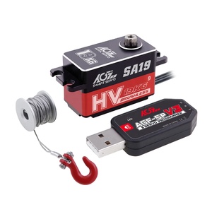 AGFRC SA19 19KG 0,073sec basso profilo 360 gradi servomotore programmabile senza spazzole intelligente Winch impermeabile Servo per auto Robot RC - Product Image 2