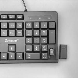 Customized Ergonomic K-109U USB Wired Standard <strong>Keyboard</strong> <strong>Keyboard</strong> Operation <strong>Computer</strong> Peripheral for Home Office UK Language-New - Product Image 3