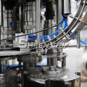 自動機械3in1純粋/ミネラルウォータープラスチックボトルドリンクを生産するための機械生涯6000BPHシルバーPLC - Product Image 5