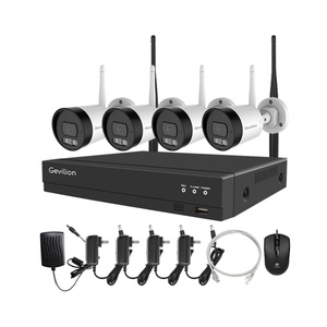 4CH 8CH 2MP 5MP Tuya Smart Wifi NVR-Kit Home Security CCTV-Funksystem Outdoor 1080p 4 8-Kanal-Überwachungskamerasystem