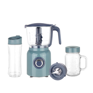 <span class=keywords><strong>2025</strong></span>ホットスタイル4 in 1テーブルブレンダーとチョッパーコンボ家庭用スムージージューサーミキサートラベルボトル付き