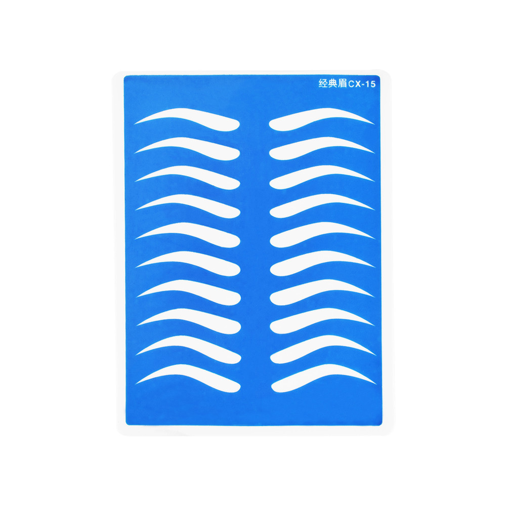 Azul-Cejas clásicas