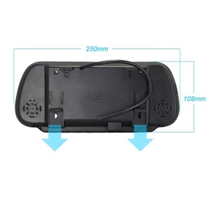 7&quot; Digital TFT <strong>LCD</strong> Color Screen <strong>Display</strong> with 2 Video Input for Truck Van Rear View Camera Monitor System Kit - Product Image 5