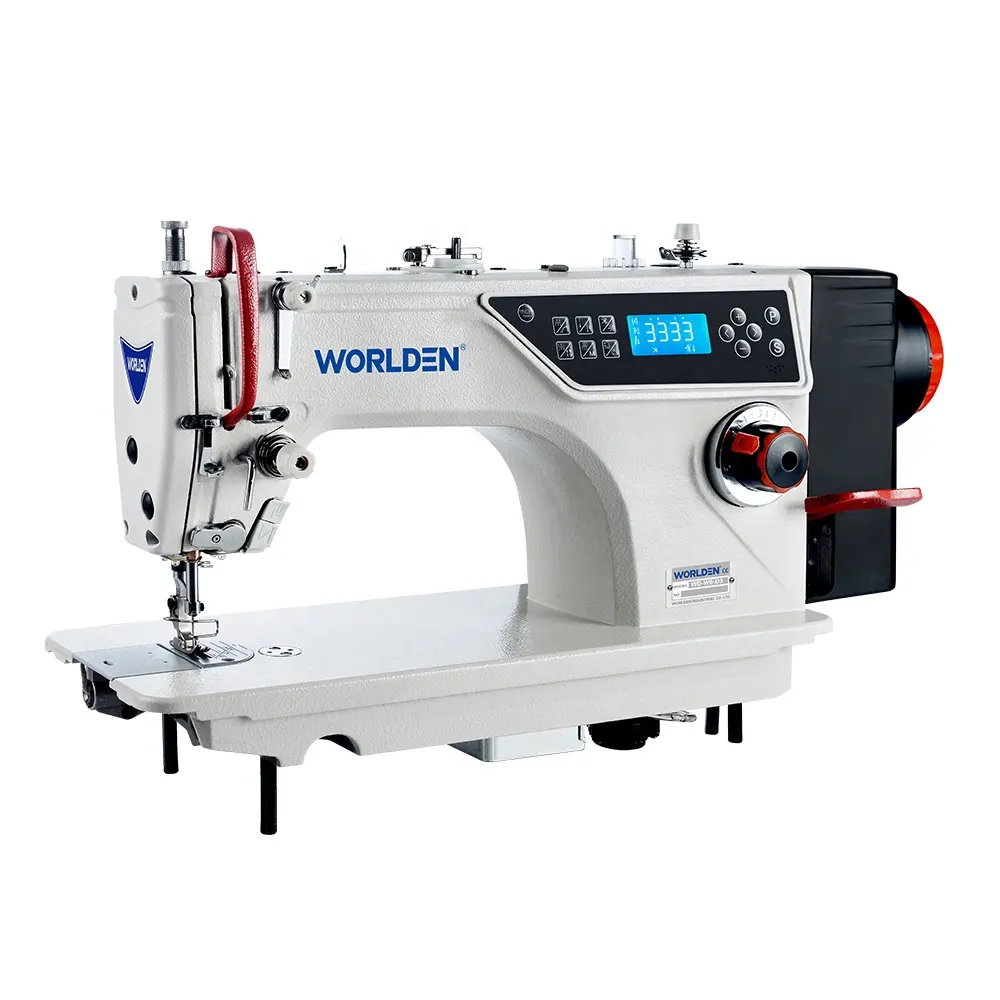 WD-W6-D3/D4 Automatic Direct Drive Servo motor Lockstitch Industrial Sewing Machine with voice & USB interface