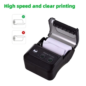 High Speed and Good Printing Quality Mini Portable Barcode <strong>QR</strong> Code Blue Tooth Thermal <strong>Printer</strong> - Product Image 2