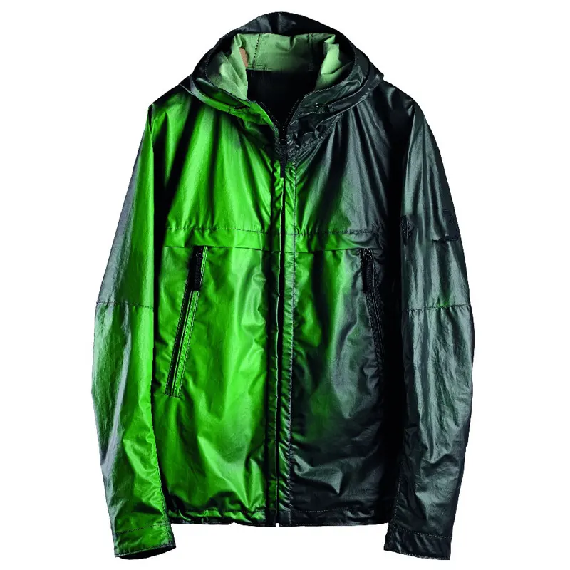 Giacca di abbigliamento reattiva al calore personalizzata giacca di lusso invernale Plus Size termocromica giacca da uomo che cambia colore