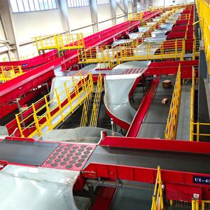 LUHUI sistema logistico automatico inclinato DWS interruttore ruota Sorter magazzino macchina di smistamento automatizzata per la consegna del magazzino - Product Image 2