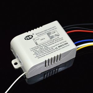 ワイヤレス4チャンネル220Vリモートコントロールスイッチランプ & ライト用デジタルリモートコントロールスイッチ - Product Image 3