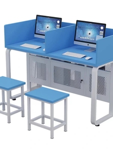 Möbel Schule Physik Universität Computer Laboratorien Computer Computer Tisch Design für Gießerei Labor für den Unterricht - Product Image 2