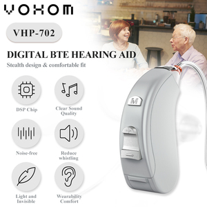 Mua máy trợ thính kỹ thuật số VOHOM ric với chức năng khử tiếng ồn & Pin 2 kênh A13-2023 mới đến - Product Image 2