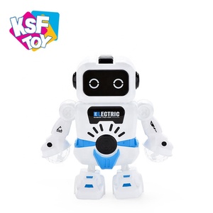 B/0 robot oyuncak 180 derece salıncak kolu ve renkli aydınlatma elektrikli esnek dans robot müzik ile - Product Image 2
