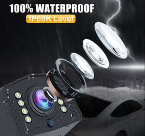 <strong>Wireless</strong> 4.3 Inch Hidden Hd Monitor Night Vision <strong>System</strong> Parking Kit <strong>Reverse</strong> Reversing Aid Backup Van Rear Car Camera with Screen - Product Image 3