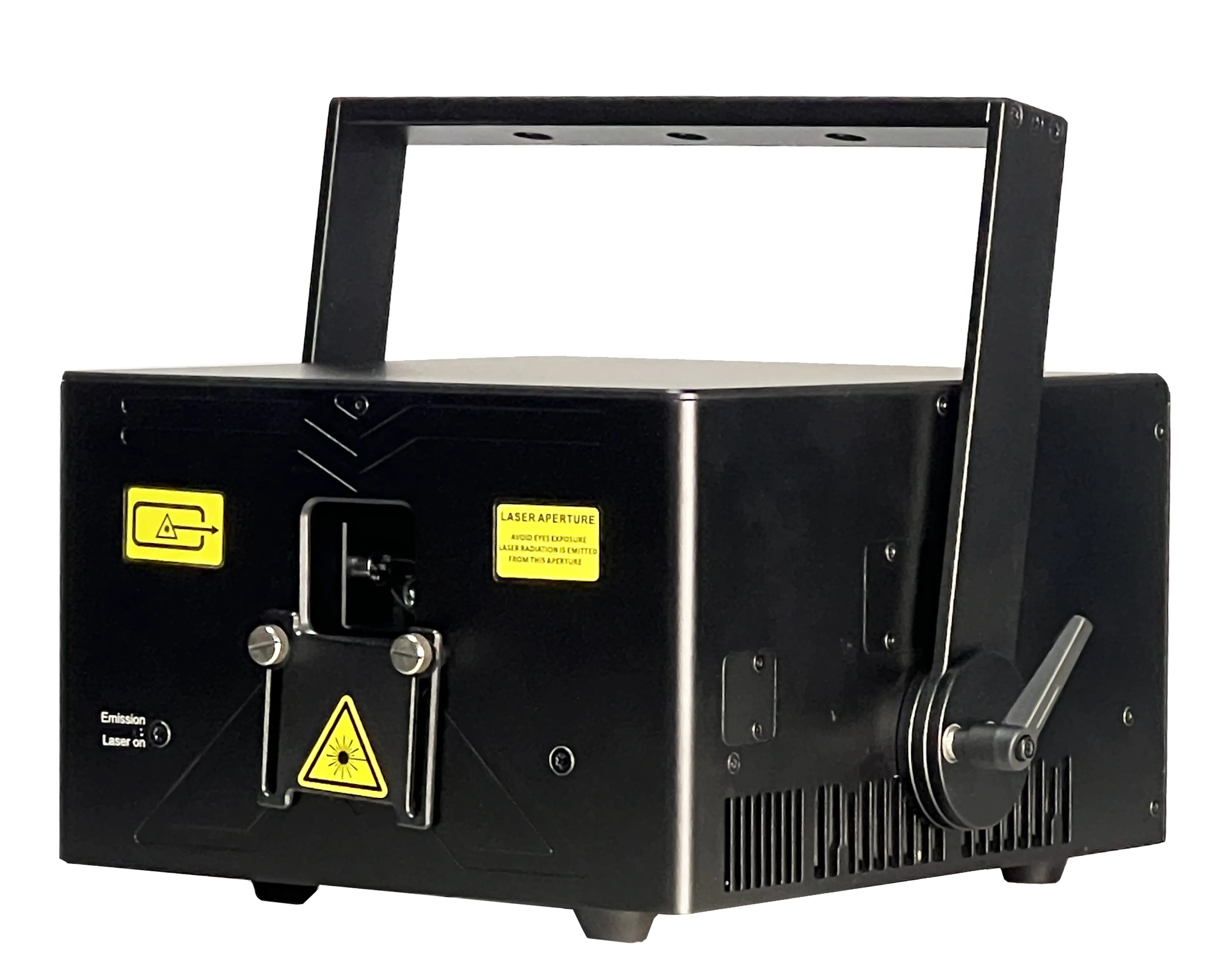 Système d'exposition laser 10W RGB ILDA nouvellement lancé avec ajustements de couleur laser externes