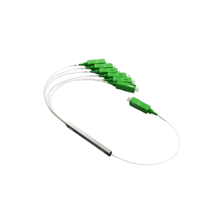 Splitter Divisor Optico tipo PLC Planar Lightwave <strong>Circuit</strong> Splitter 1x3 1X6 1X9 conectores SC <strong>APC</strong> UPC - Product Image 2