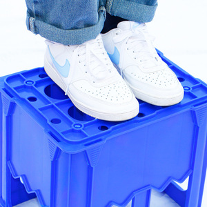 24 Bottle <strong>Stackable</strong> HDPE Plastic <strong>Crate</strong> With <strong>Mesh</strong> Design Beverage Storage Box for Wine and Beer Plastic Case - Product Image 2