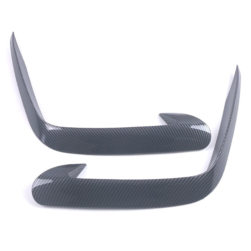 Front windshield trim frame - carbon fiber texture - plastic