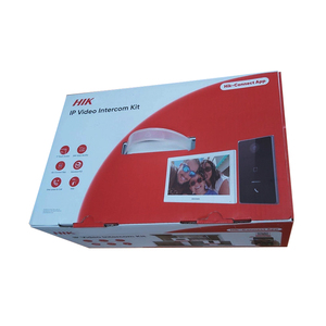Hik WIFI视频门电话DS-KIS608-P别墅远程解锁室内对讲系统套件 - Product Image 1