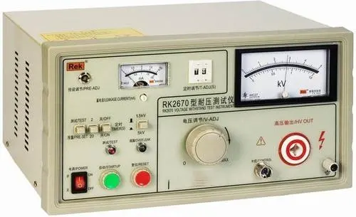 GB4706.1-1998 מכשיר לבדיקת מתח עמידה, מאמצת טכנולוגיית מעגלים דיגיטליים מתקדמים