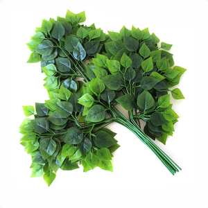 シミュレーション植物人工木枝シルク布葉 - Product Image 1
