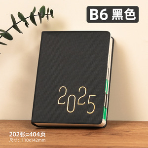 B6日历这个2025商务笔记本日历365日日计划者从法律打孔卡片书学习 - Product Image 6