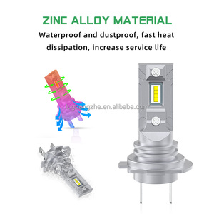 GZ หลอดไฟหน้ารถยนต์ LED แบบปลั๊กแอนด์เพลย์ H7 IP65รุ่นใหม่กันน้ำชุดไฟซุปเปอร์ไลท์ไม่ทำลายการติดตั้ง - Product Image 4