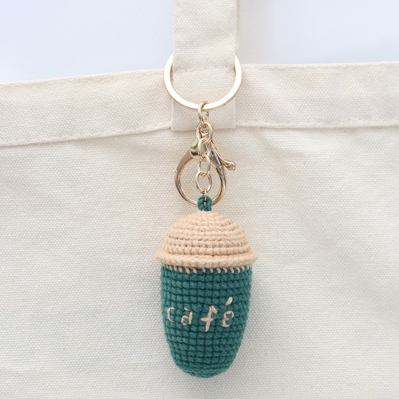 Boucle en métal tasse à café verte