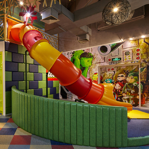 Sân chơi trong nhà dành cho trẻ em với bảng Hộp cát thông minh bóng mềm hố trượt ống-Khu vui chơi giải trí cho trẻ nhỏ - Product Image 1