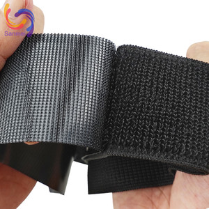 China Factory Price Soft Fabric Breathable <strong>Hook</strong> <strong>and</strong> <strong>Loop</strong> Adjustable Stretch <strong>Elastic</strong> <strong>Loop</strong> Strap for Garment - Product Image 4