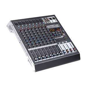 <strong>PRO</strong>-8 8-Channel DJ Controller Professional Audio <strong>Mixer</strong> with 256 Built-In DSP Effects for Stage Performances Made Durable Metal