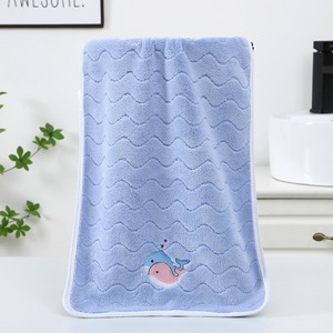 Mikrofiber su desen okyanus dünya karikatür nakış yumuşak emici havlu alışveriş Online alışveriş Internet - Product Image 2