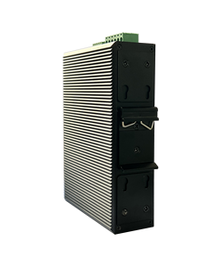 Interruttore di rete industriale gestito Gigabit a 4 porte con X-Ring RSTP 2 per porte in fibra Ethernet con SNMP QoS funt - Product Image 2