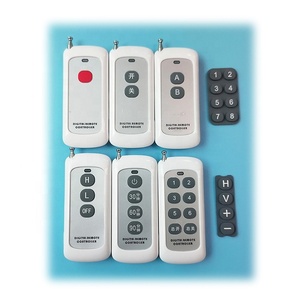 Interruptor de controle remoto sem fio, para luzes de até 1000m de longo alcance 12v 10a para porta da garagem, motor e luzes