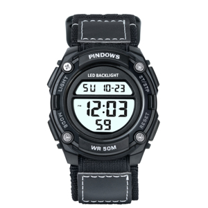 Pobasnew מפעל הסיטונאי שעונים לוגו מותאם אישית לוגו שעון oem modm גברים שעונים דיגיטלי ילדים פלסטיק ילדים - Product Image 3