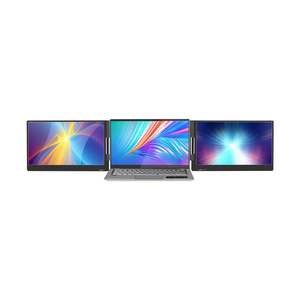 WholeSale 14 "ポータブル拡張モニターPCポータブルLCDコンピューターモニターIPSスクリーンタイプC入力ラップトップスイッチモニター - Product Image 2