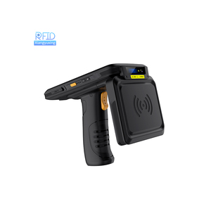 Lector RFID portátil de largo alcance UHF 860-960MHz con escáner 2D y NFC