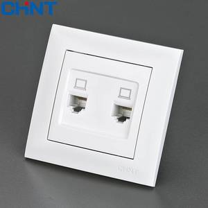 高品质电气2组8芯数据电缆正泰欧洲墙壁插座 - Product Image 5