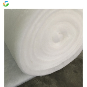 工厂纤维可洗棉絮绗缝聚酯填料喷涂棉聚酯填料纤维用于床垫顶部填料 - Product Image 6
